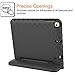 BMOUO Kids Case for iPad 6th 5th Generation (iPad 9.7 Inch, 2018/2017) / iPad Air 2 - with Screen Protector, Shockproof Handle Stand iPad 6th 5th Generation Case for Kids, Black