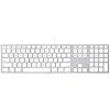 Apple Teclado con cable con teclado numérico compatible con Mac OS X v.10.6.8 y versiones posteriores (MB110LL/B) (renovado)