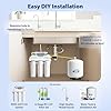 APEC Water Systems ROES-UV75-SS Top Tier Violet Sterilizer 75 GPD 6-Stage Ultra Safe Reverse Osmosis Drinking Water Filter System, Stainless Steel UV Housing