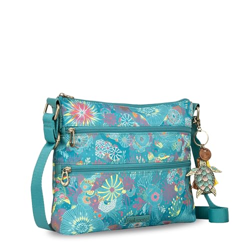 Image of The Sak Basic Crossbody Purse - Cross Body Handbag For Everyday & Travel - Zipper Closure & Adjustable Strap