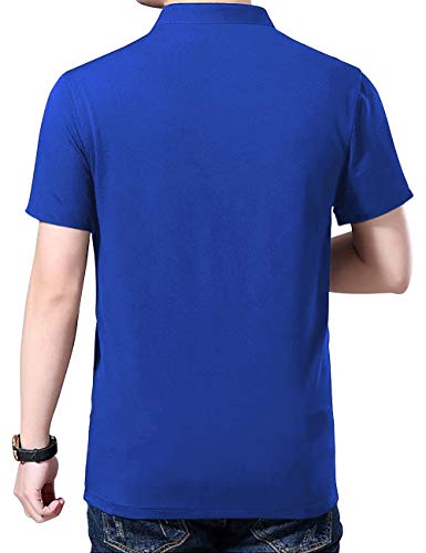 Image of EYEBOGLER Men's Regular Fit Polo Neck Halfsleeve T-Shirt