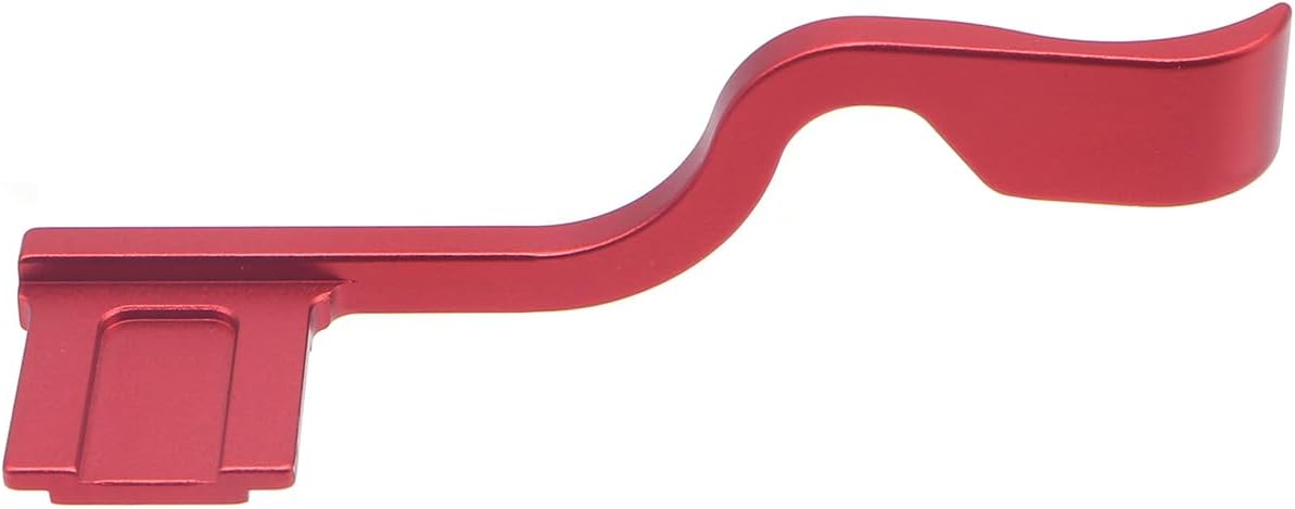Metal Hot Shoe Thumb Grip for Fujifilm X-T4 XT4 Camera Accessories Red