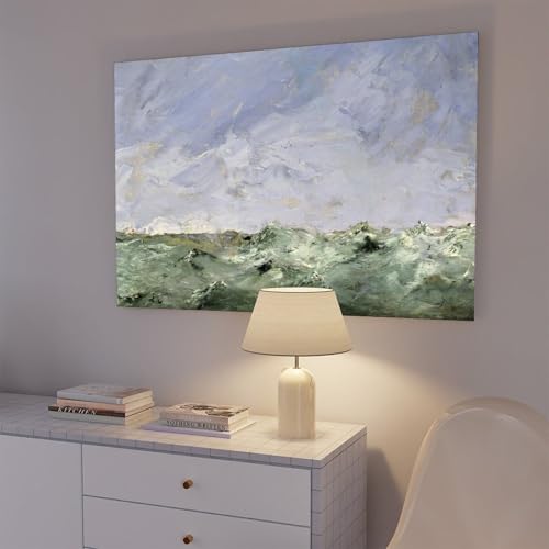 Impression toile ocean August Strindberg pour decorer un grand mur de bureau vide