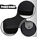 Amagogo 2X Office Chair Armrest Arm Pads Repair Parts, Comfortable, Water Resistant, Universal Office Chair Arm Rest Easy to Install