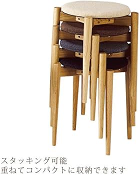 Amazon.co.jp: クローバーSX スツール(2脚セット) オレンジ色 : ホーム