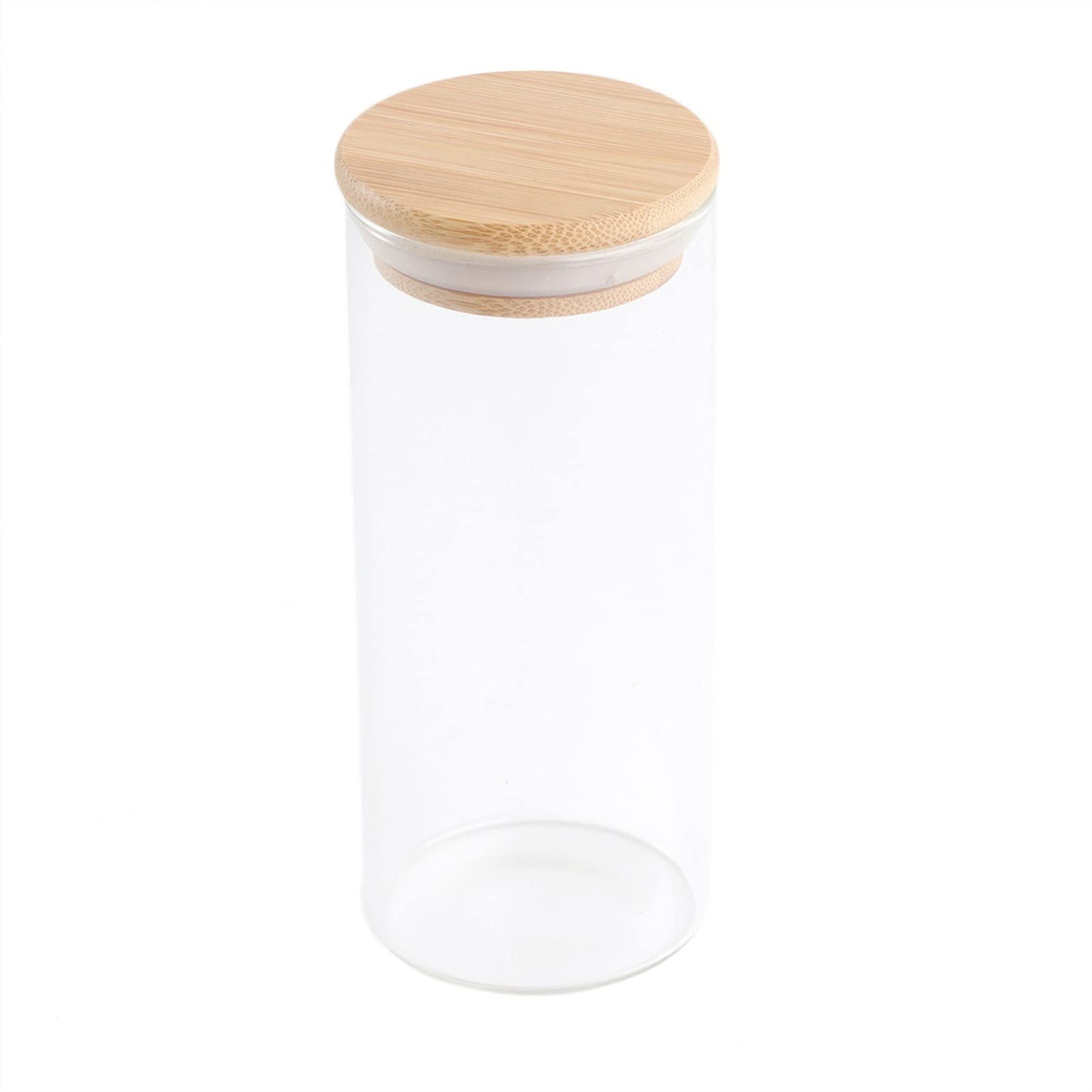 NGDFGR Coffee Canister Kitchen Glass Jar Food Storage Container For Tea Coffee Bean Sugar Salt Box Container Food Container For Coffee Beans,Sugar,Tea (380Ml),380ml