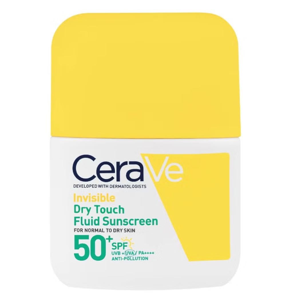 Cerave White Invisible Oil-Control Hydrating Sunscreen Fluid Spf50+ 50Ml
