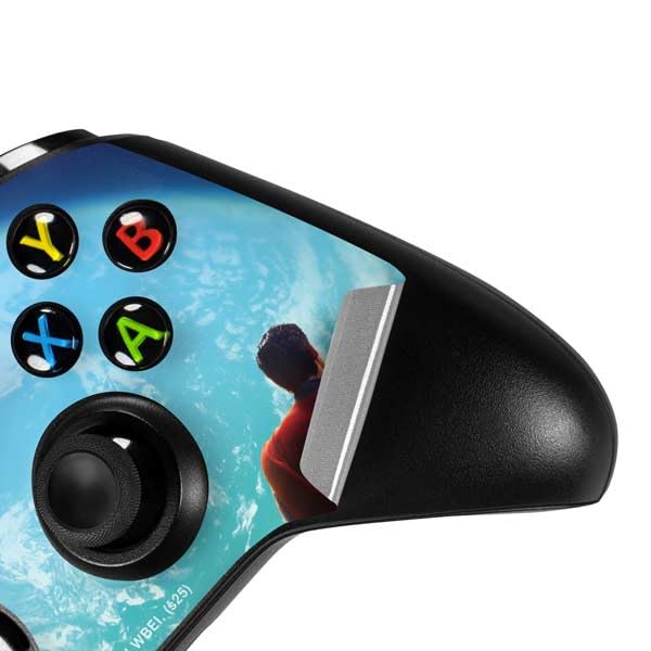 Skinit Decal Gaming Skin Compatible with Xbox One X Controller - Officially Licensed Superman 2025 Superman & Krypto Watch The Earth Design