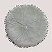 SKLUM Cojín Redondo en Terciopelo (Ø35 cm) Piero Terciopelo Mousse Celadón