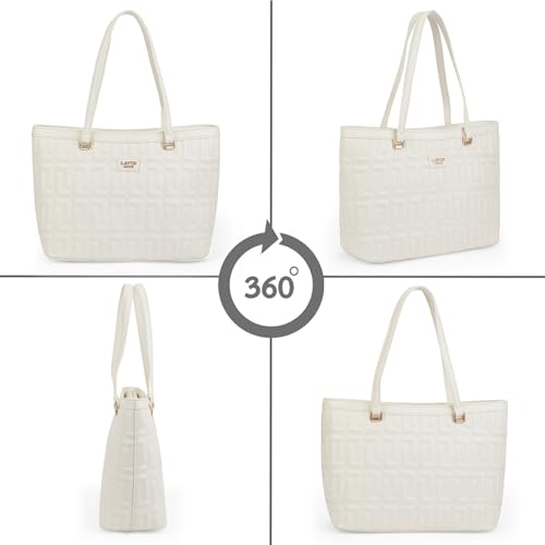 Image of Lavie Luxe Juli Large Tote Bag for Women | Tote Bag for Work | Ladies purse | Stylish Shoulder Bag | Gift for Women