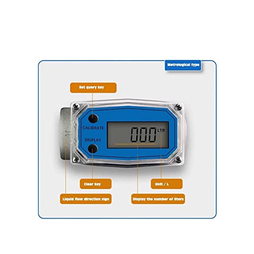 Medidor de flujo digital de 2" con rendimiento estable para control de agua y queroseno 2