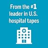 Nexcare Absolute Waterproof Tape, Flexible Foam Medical Tape, Secures Dressing and Keeps Wounds Dry - 1 In x 5 Yds, 6 Rolls of Tape