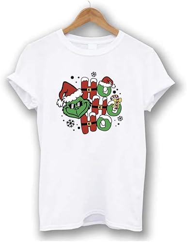 Miniatura 5 de Transferencias termo-adhesivas de Navidad para planchar con diseño de moda calcomanías de transferencia de calor de dibujos animados para camisetas