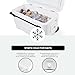 Igloo MaxCold Glide Coolers 110 QT, Insulated Portable Rolling Cooler with Soft Ride Wheels, 168 Can Capacity, Leak-Proof, 5-day Ice Retention