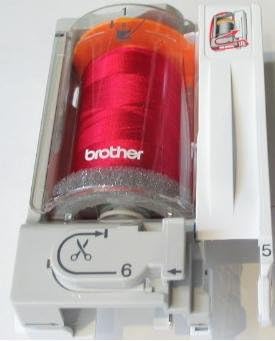 40 Vibrant Colors Embroidery Thread Set Compatible with Brother Babylock Janome Singer Pfaff Embroidery Machines