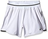 ROPA DE MUJER ASICS pantalón Corto de Punto Club Blanco Blanco Talla:Extra-Small