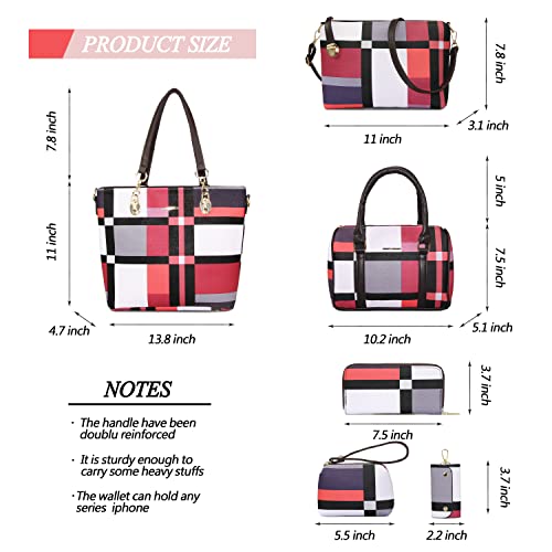 Image of 2E-youth Designer Purses and Handbags for Women Satchel Shoulder Bag Tote Top Handle Bag