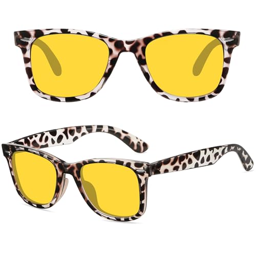 Image of MEETSUN Polarized Sunglasses for Women Men Classic Retro Square Frame Driving Sun Glasses UV Protection