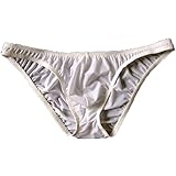 Mlovew Men's Soft Smooth Silky Bulge Bikini Contoured Pouch Briefs Underwear