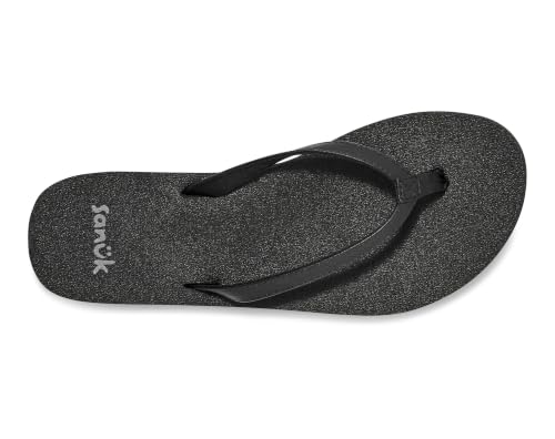 Image of Sanuk Yoga Joy Womens Flip Flops | Yoga Mat Footbed | Sandals for Women | Womens Yoga Sandals | Women's Beach Sandals