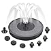 Produktbild 3.5W Solar Springbrunnen, Solar Teichpumpe Mit with 7 Nozzles, Circle Solar Schwimmender Solar Panel for Ponds, Solarbrunnen Für Den Garten for Bird Bath, Patio, Pool