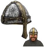 Nicky Bigs Novelties Medieval Nasal Norman Helm Norse Spangenhelm Helme German Gladiator Viking Helm Knight Helmet Spartan Helmet Medieval Renaissance Fair Reenactment Cosplay