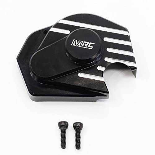 Boîtier de boîte de vitesses SCX24 noir en alliage CNC pour réparer et renforcer