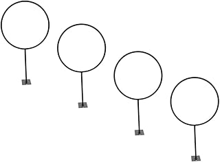 INOOMP 1 Conjunto Suporte De Bola Suporte De Exibição De Basquete Suporte De Parede De Basquete Cabide De Parede Suporte De Futebol De Metal Organizador De Basquete Racks De Basquete