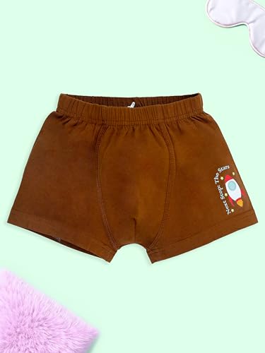 Image of KiddoPanti Boys Boxer Shorts Pack of 3 | Soft Cotton-Lycra Blend | Comfortable Fit with Bio Wash for All-Day Comfort | Kids Briefs