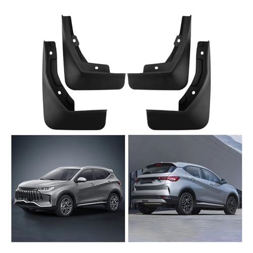 Salpicaderas para Chery X50 2024-2025 con diseño flexible resistente a impactos y agua 5