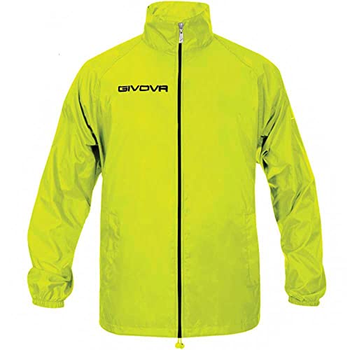 Givova, rain basico, amarillo fluo, XL