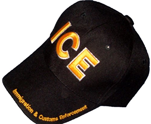 Unisex Adult ICE Immigrations and Customs Enforcement Ball Cap One Size Black2
