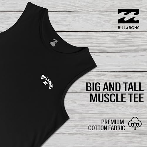 Billabong Big and Tall Tank Tops for Men - Cotton Mens Sleeveless Muscle T Shirt3