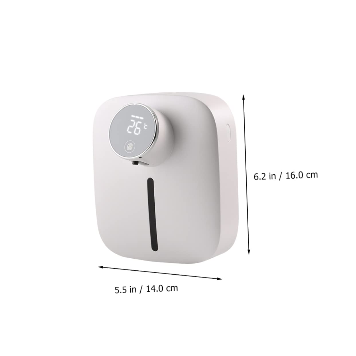 Mobestech Distributore Automatico Di Sapone Senza Contatto Distributore Di Sapone Ricaricabile Da Parete Realizzato in Materiali Con Sensori Intelligenti Facile Da Usare e Affidabile
