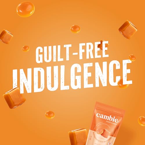 Image of Cambie Sugar Free Butterscotch Hard Candy Individually Wrapped - 1 lb