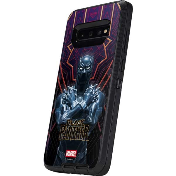 Skinit Decal Phone Skin Compatible with OtterBox Defender iPhone 6 Plus - Officially Licensed Marvel Black Panther Wakanda Salute Design