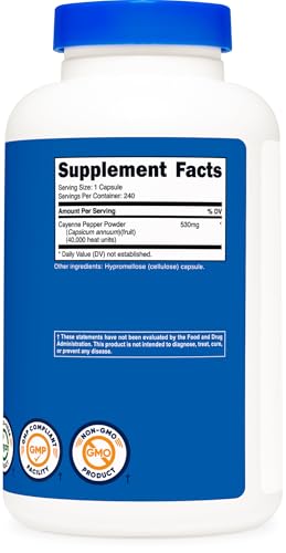 Nutricost Cayenne Pepper Capsules