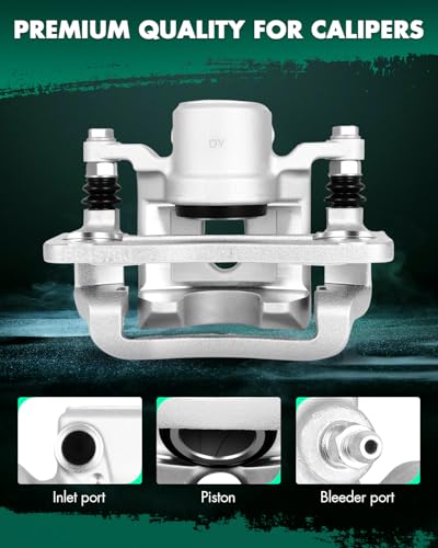 Image of SCITOO Rear Right Brake Caliper With Bracket 19B6270S Compatible For Hyundai For Santa Fe 10-16 For Hyundai For Santa Fe Sport 13-18 For Hyundai For Santa Fe XL 13-16 For Kia For Sorento 11-19