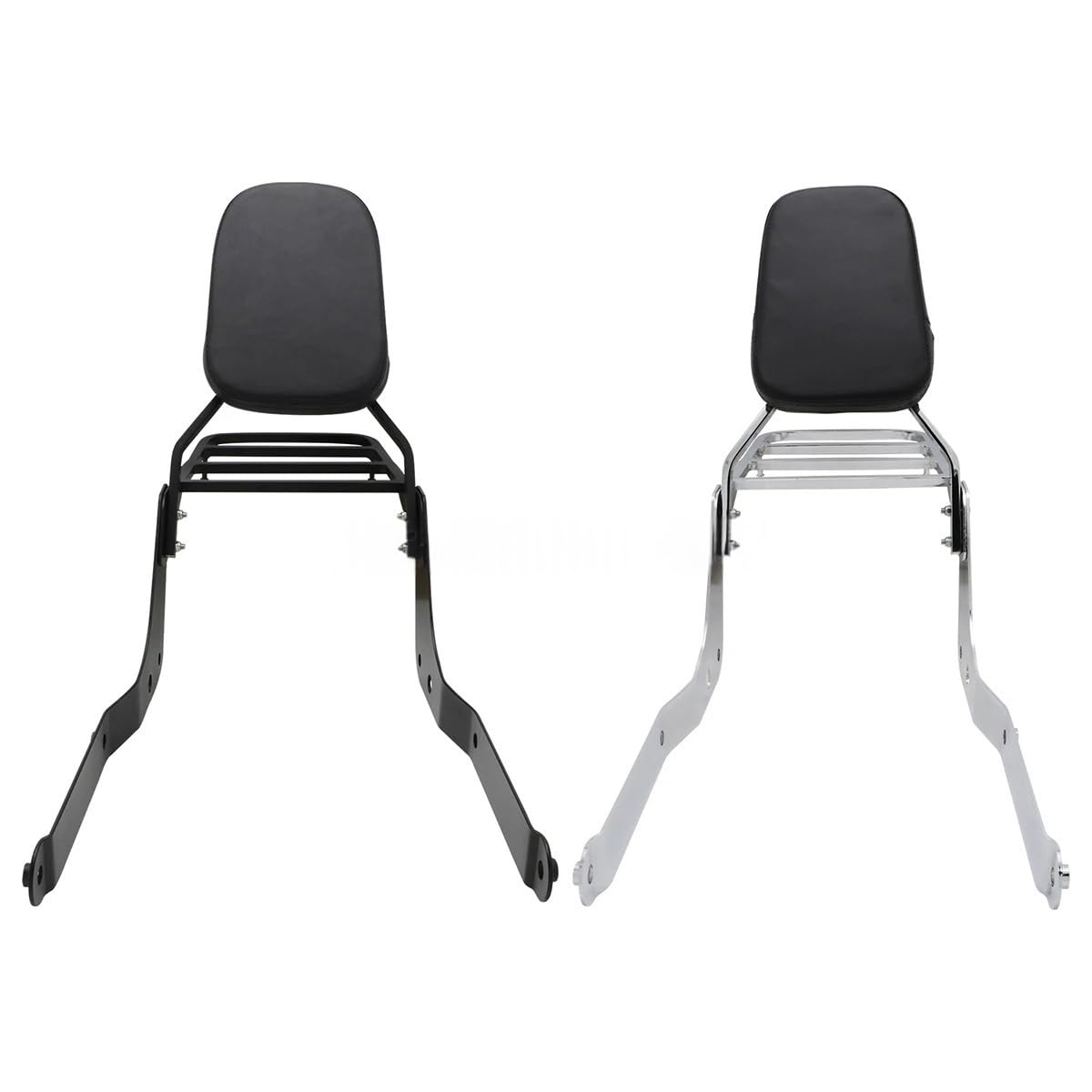 drążek Sissy Pasuje do Honda Shadow VT750C Aero VT 750C 2004-2022 akcesoria motocyklowe tylne oparcie półka na bagaże Sissy Bar(Black)