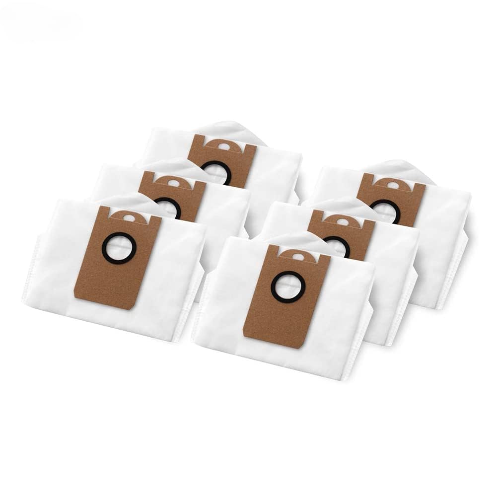 YUETTYY 6PCS Vacuum Cleaner Dust Bags Accessories, Replacement Parts Dust Bag For eufy RoboVac LR30 Hybrid+ Robot Vacuum Cleaner Parts