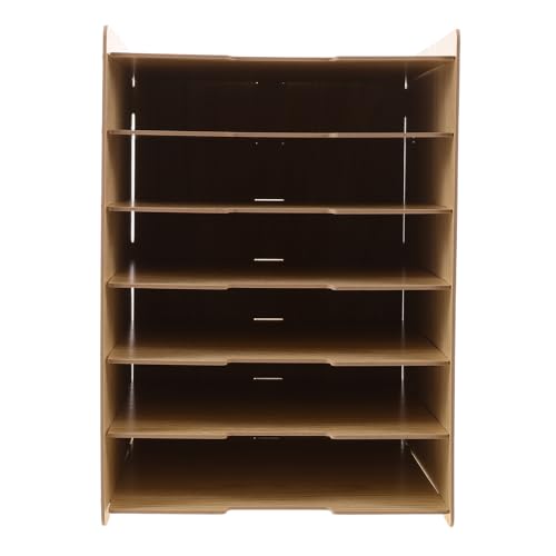 Rangement modulaire pour documents et trieur de bureau à 7 niveaux