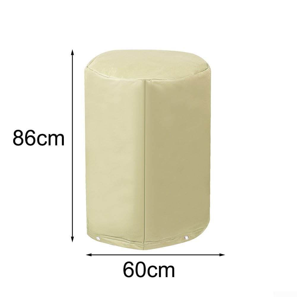 Cubierta de tanque de presión al aire libre, cubierta de aislamiento de pozo con forro térmico, escudo de equipo resistente a la intemperie para protectores de agua en el patio trasero, protección