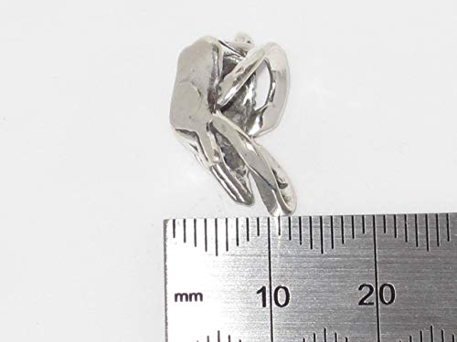 Accordion-Ciondolo in argento sterling 925 con