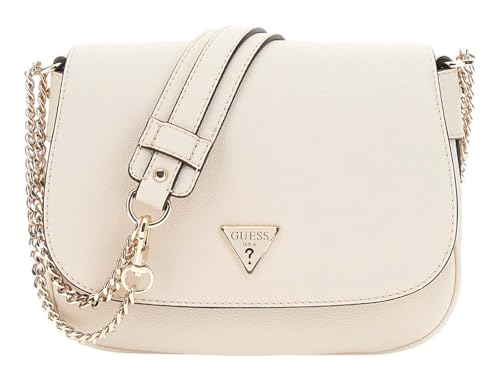 GUESS Fedora Flap Shoulder Bag Bone GUESS Fedora Flap Shoulder Bag Bone