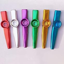 SHAPOKY Compagnon de FlûTes D’Instruments de Musique Kazoo en MéTal 18 PièCes avec Diaphragmes Kazoo pour Guitare… - Les Beatles, Paul McCartney, John Lennon, RIngo Starr, George Harrison SHAPOKY Compagnon de FlûTes D'Instruments de Musique Kazoo en MéTal 18 PièCes avec Diaphragmes Kazoo pour Guitare… – Image 7