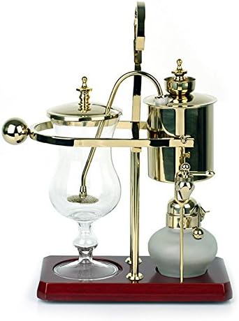 Luxury Royal Family Siphon/Syphon Balance Coffee Maker Gold Polished Brass