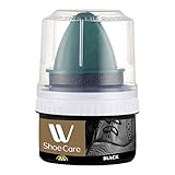 Picture of WBM Shoe Care Instant Shine Black Shoe Cream Polish, 50ml