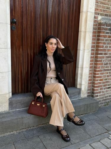 Bolso tote con cinturón decorativo para mujer JW PEI miniatura 2
