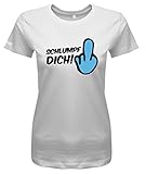 Jayess - Schlumpf Dich Mittelfinger Damen T-Shirt