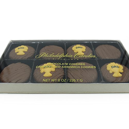 Philadelphia Candies Milk Chocolate Covered OREO Cookies, Dad Trophy Father's Day Gift 8 oz - Image 4